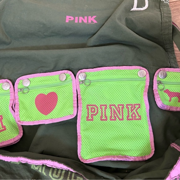 Victoria's Secret PINK Royalty Oversized bag tote duffle vintage y2k - Picture 8 of 11